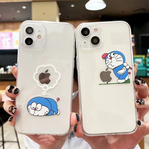 苹果iPhone硅胶卡通透明创意软壳