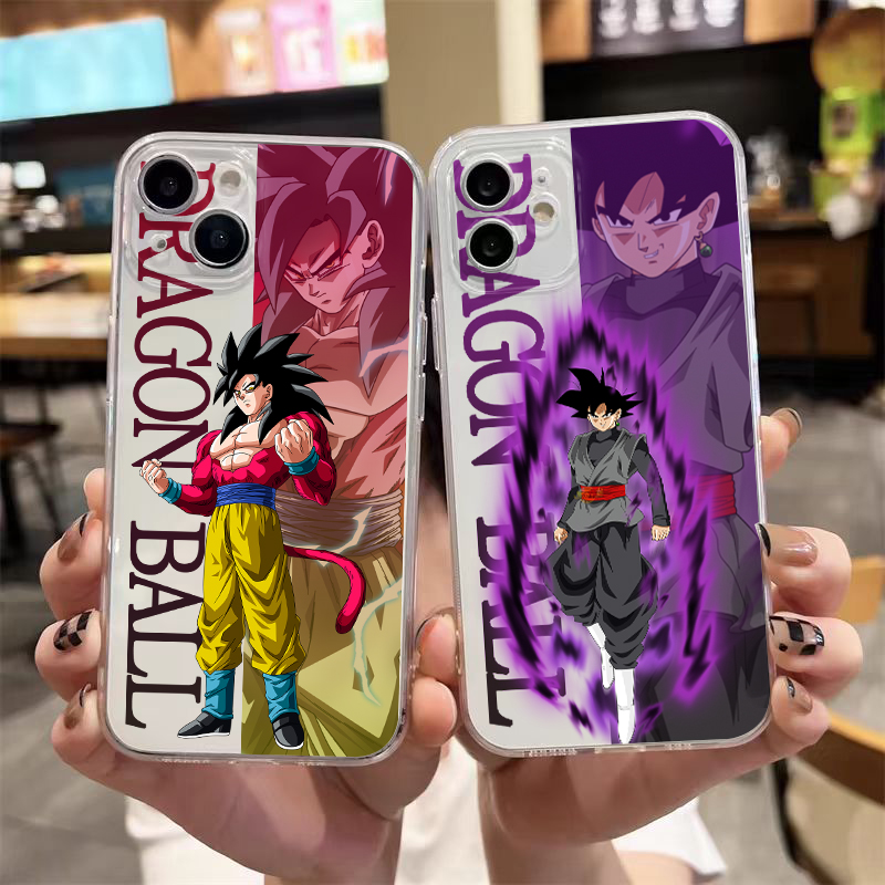 七龙珠适用iPhone17Pro手机壳超级赛亚人苹果16软壳孙悟空15promax透明14plus防摔13全包12mini动漫11硅胶7/8