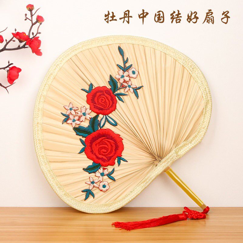 蒲扇夏季扇子可携式芭蕉扇老式大扇子手工编织儿童驱蚊纳凉扇古风