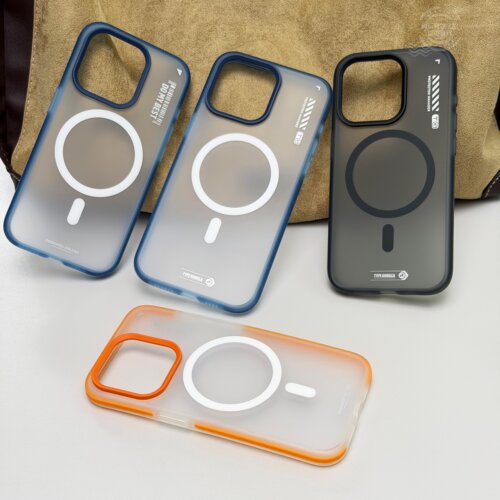 蓝猩肤感双色保护适用iphone15苹果15promax手机壳亲肤磨砂全包防摔blueo官方正品