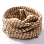 加厚羊绒保暖男女套头围巾韩版 围脖秋冬季 新款 百搭毛线颈椎护脖套