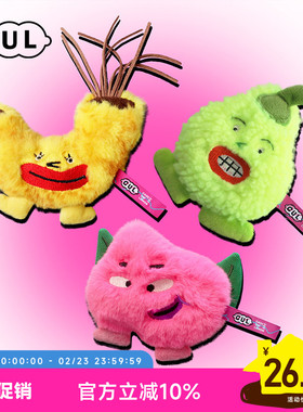 CUL猫玩具猫薄荷磨牙发声逗猫棒耐咬自嗨解闷玩具宠物猫咪用品