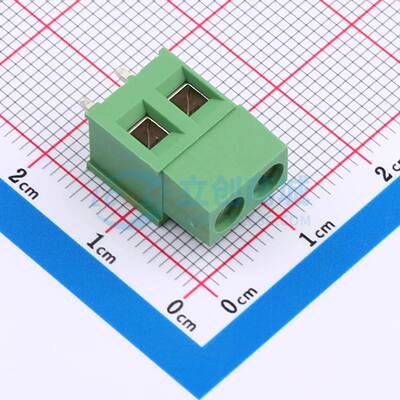 螺钉式接线端子796683-2 插件,P=5mm 直插 绿色