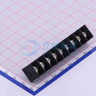 接线端子KF25C 1x9P 7.62 插件7.62mm 直针 栅栏式