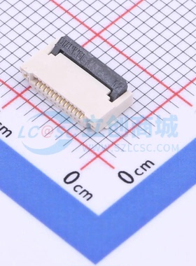 连接器 KH-FPC0.5-H2.0SMT-12P-QCHF SMD,P=0.5mm 12P 翻盖式