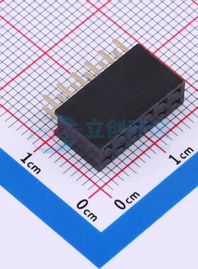 排母 PM254V-12-12-H85 插件,P=2.54mm 2x6P 电子元器件配单