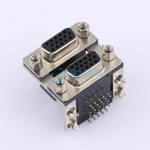 弯插 正 VGA连接器 原装 30P 母 158B VGA30B HYCW177 Sub