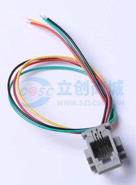 以太网连接器(RJ45 RJ11) 616W-44221 - RJ11插座 不带LED 无屏蔽