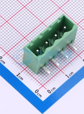 插拔式接线端子XDCB-4A508M-20-3G61 弯插5.08mm 1x4P 板端/插座-