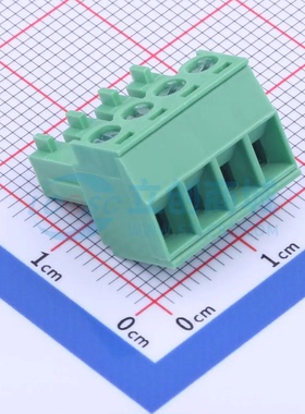 插拔式接线端子TJ0431530000G P=3.81mm 1x4P 插头