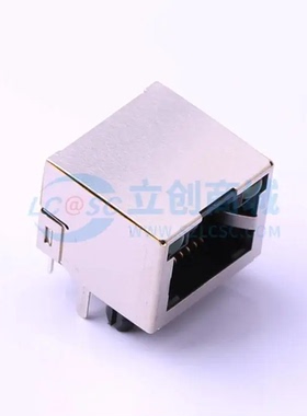 以太网连接器(RJ45 RJ11) MJ5688-B011-GRL1弯插 RJ45插座 带LED