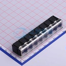 10.0 插件10mm 带盖板 直针 栅栏式 1x8P 接线端子KF58C