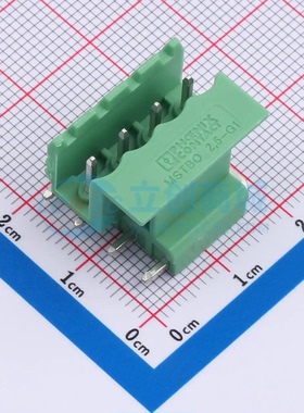 插拔式接线端子1861060插件5mm 4P 直针