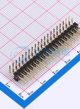 排针 GPHB201-2002A001R1BA 弯插,P=2.54mm 2x20P 方针 原装正品