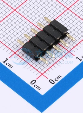 排针 P125-2105A1AS110A1 插件,P=2.54mm 1x5P 方针 原装正品