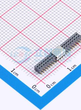 排母 CSCC211-2002A001C1AF SMD,P=1mm 2x20P 方孔 电子元器件配