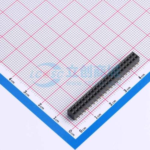 排母 HC-PM200-4.3H-2x22PS SMD,P=2mm 2x22P 方孔 电子元器件配