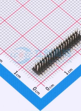 排针 PZ1.27-US2S-19A SMD,P=1.27mm 2x19P 方针 原装正品