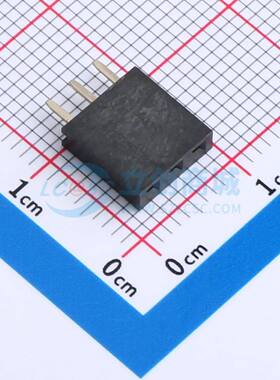 排母 FH2.54-09-03PZD 插件,P=2.54mm 1x3P 方孔 电子元器件配单