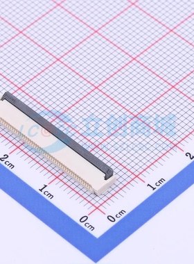 连接器 KH-FPC0.5-H2.0SMT-50P-QCHF SMD,P=0.5mm 50P 翻盖式