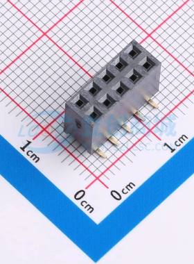 排母 CSHC205-0502A004C1AA SMD,P=2.54mm 2x5P 电子元器件配单