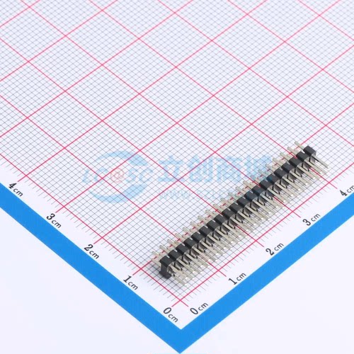 排针 DS1025-05-2x20P8BV1-B 插件,P=2mm 2x20P 双排 原装正品