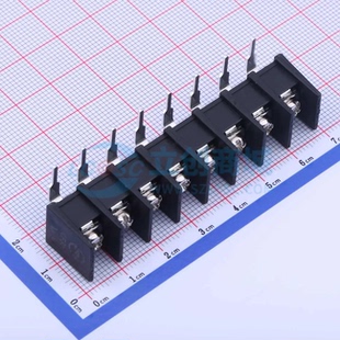 弯插8.25mm 栅栏式 8.25 1x8P弯针 接线端子KF35R