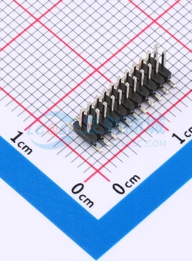 排针 A127M05-0B22P51-H10A40 SMD,P=1.27mm 2x11P 方针 双排 原