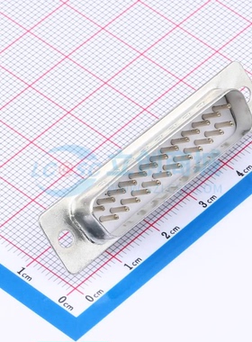 D-Sub/VGA连接器 DS1033-25MWTSiSS 插件 公 焊线式 25P 原装正品