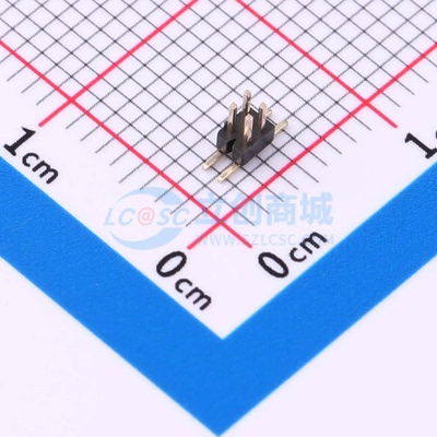 排针 HX PZ1.0-2x2P TP SMD,P=1mm 2x2P 方针 原装正品