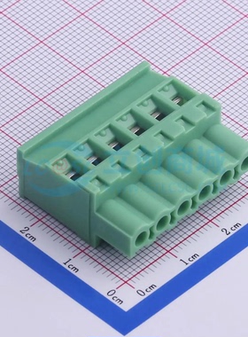 插拔式接线端子KF2EDGKB-5.0-6P P=5mm 1x6P 插头