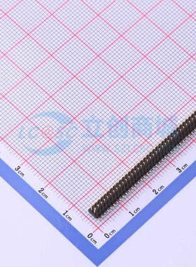 排针 X1321WVS-2x39J-C40D53 SMD,P=1.27mm 2x39P 方针 原装正品