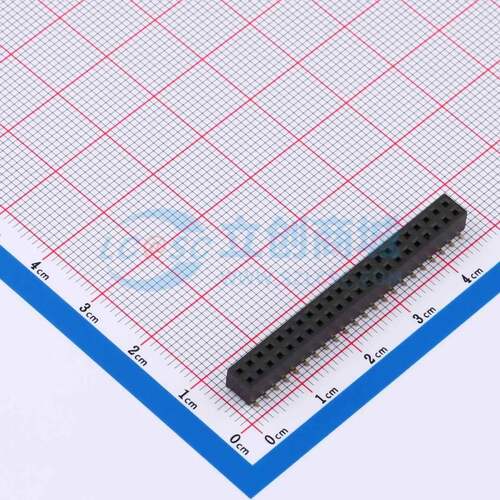 排母 KH-2FH-2X22P-H4.3-SMT SMD,P=2mm 电子元器件配单
