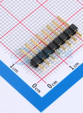 排针 P125-1108A4AS116A1 插件,P=2.54mm 1x8P 方针 原装正品