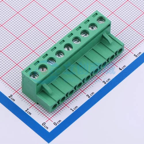 插拔式接线端子MX2EDGK-5.08-09P-GN01-Cu-Y-A P=5.08mm 1x9P 9P