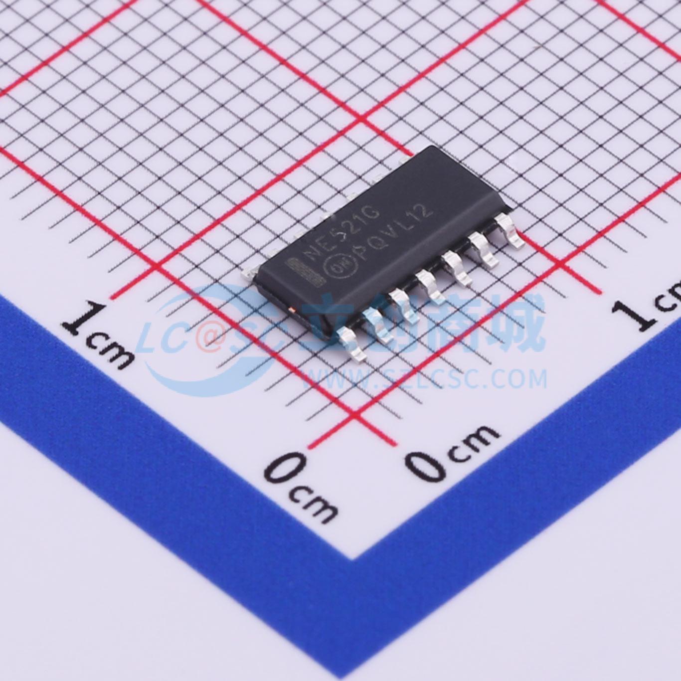 比较器 NE521DR2G SOIC-14 原装正品 电子元器件配单