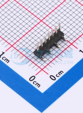 排针 A127UL-WD07P SMD,P=1.27mm(交错脚) 原装正品