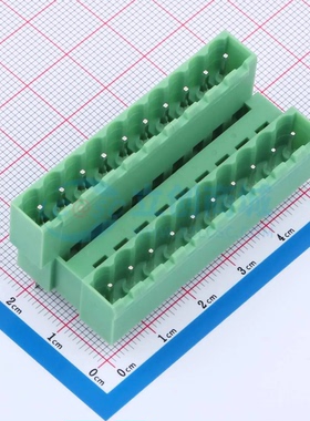 插拔式接线端子KF2EDGVTC-5.0-2*10P插件5mm