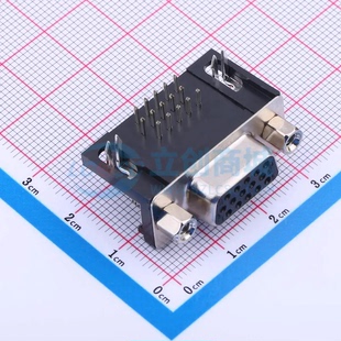 X0615FT7B2 弯插 正品 Sub 原装 VGA连接器 15P 母