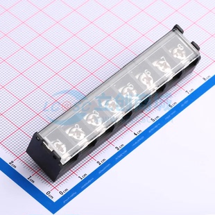 CRC 边脚 9.5 1x8P 三面 P=9.5mm 接线端子DBT50G 栅栏式