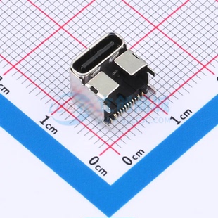 3.1 TYPE SMD USB连接器 母 正品 511 原装 C6012C L80 卧贴 USB