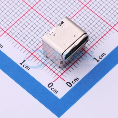 USB连接器 TYPEC-305DSW-ECP16 SMD USB 3.1 母 卧贴 原装正品