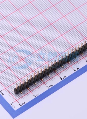 排针 X6511WVS-23H-C60D48R2 SMD,P=2.54mm(交错脚) 1x23P 方针