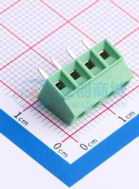 螺钉式接线端子1727036 插件,P=3.81mm 直插 绿色