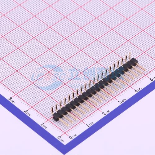 排针 X6511WR-20H-C30D60R2 弯插,P=2.54mm 1x20P 方针 原装正品