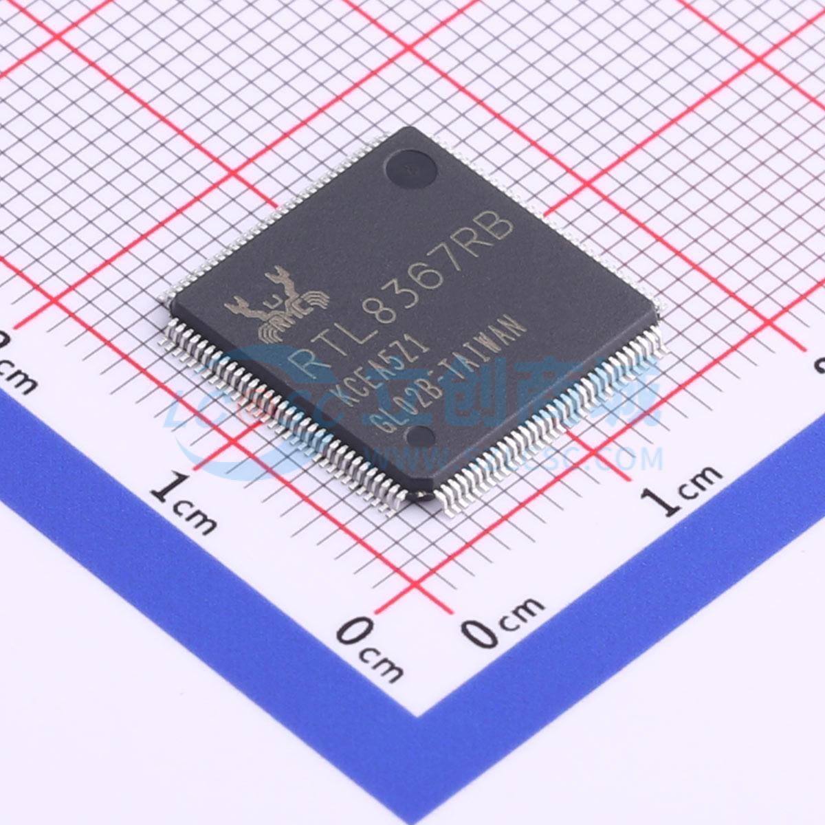 以太网收发器 RTL8367RB-VB-CG LQFP-128 原装 电子元器件配单