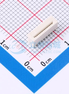 连接器 WL0540013-140R-001 SMD,P=0.5mm(交错脚) 14P 无锁 单侧