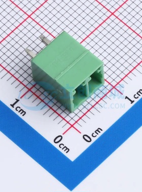 插拔式接线端子BX-DGVC-3.5-2P 插件3.5mm 1x2P 板端/插座-闭口