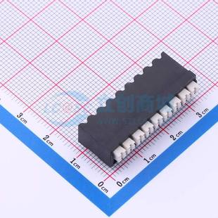 35009BP1 SMD P=3.5mm 弹簧式 卧贴 SMT 1x9P 黑色 接线端子JL212R