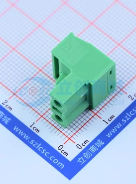 插拔式接线端子1766990 P=7.62mm 1x2P 插头